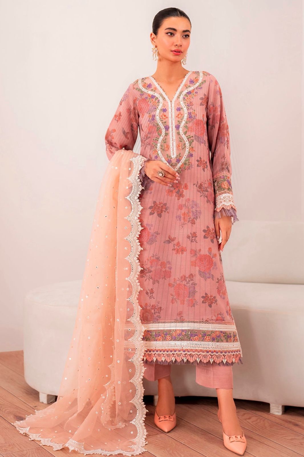 IZNIK 3pc Summer Eid Collection Code:PE001