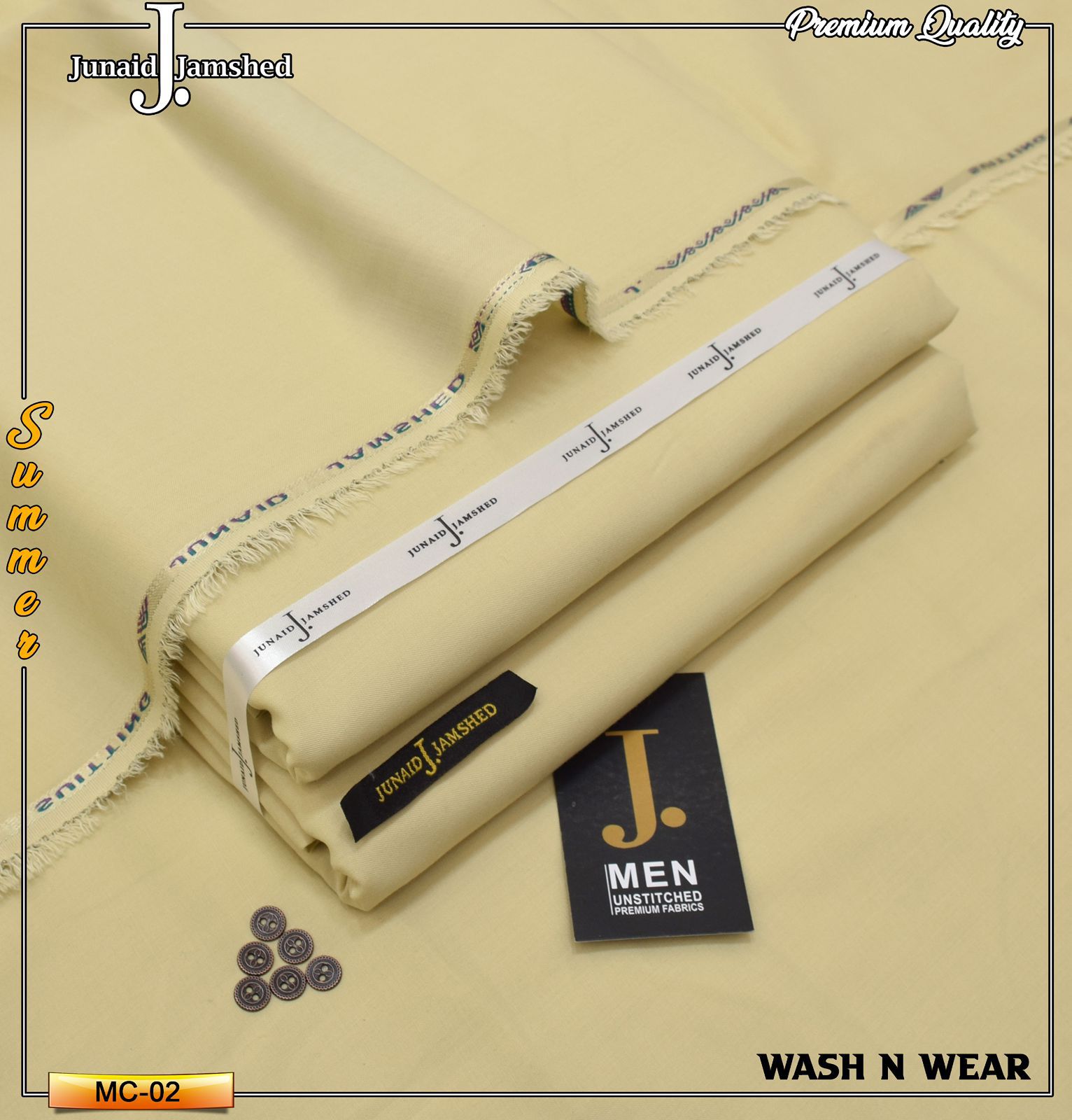 Men’s Luxury SUMMER EID Collection 2025 Brand JUNAID JAMSHED