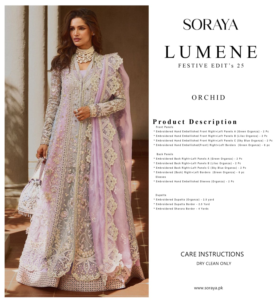 SORAYA LUMENE FESTIVE EDIT’S 25 ORCHID
