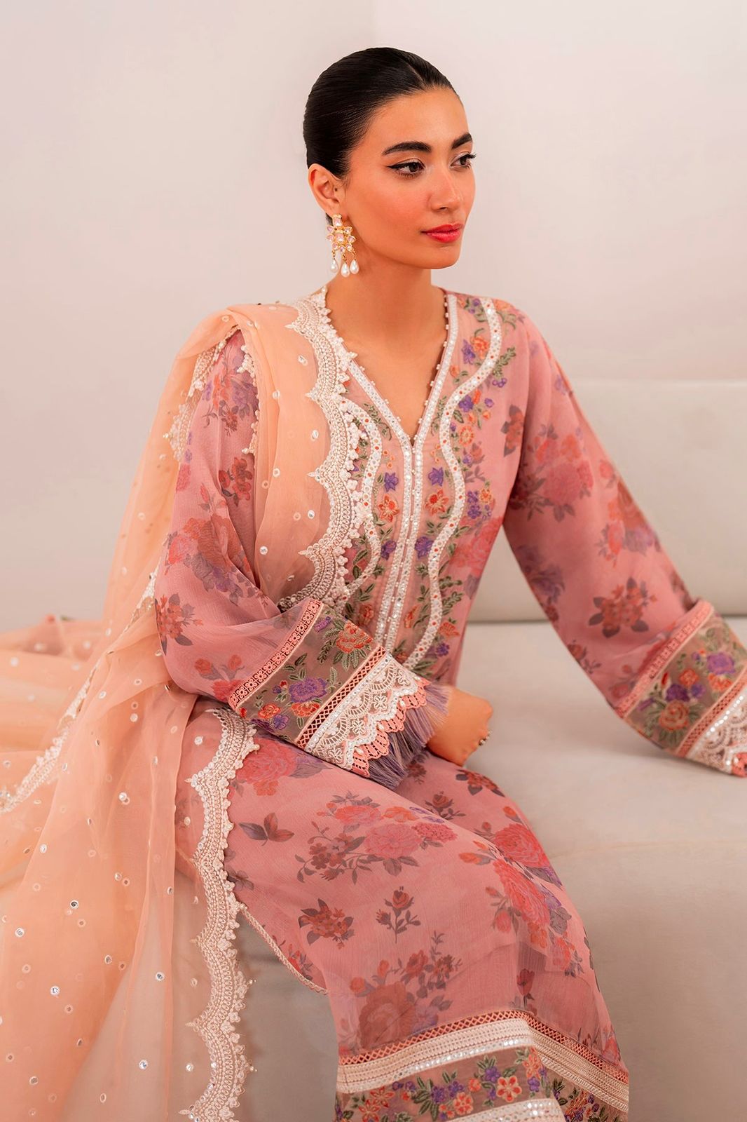IZNIK 3pc Summer Eid Collection Code:PE001
