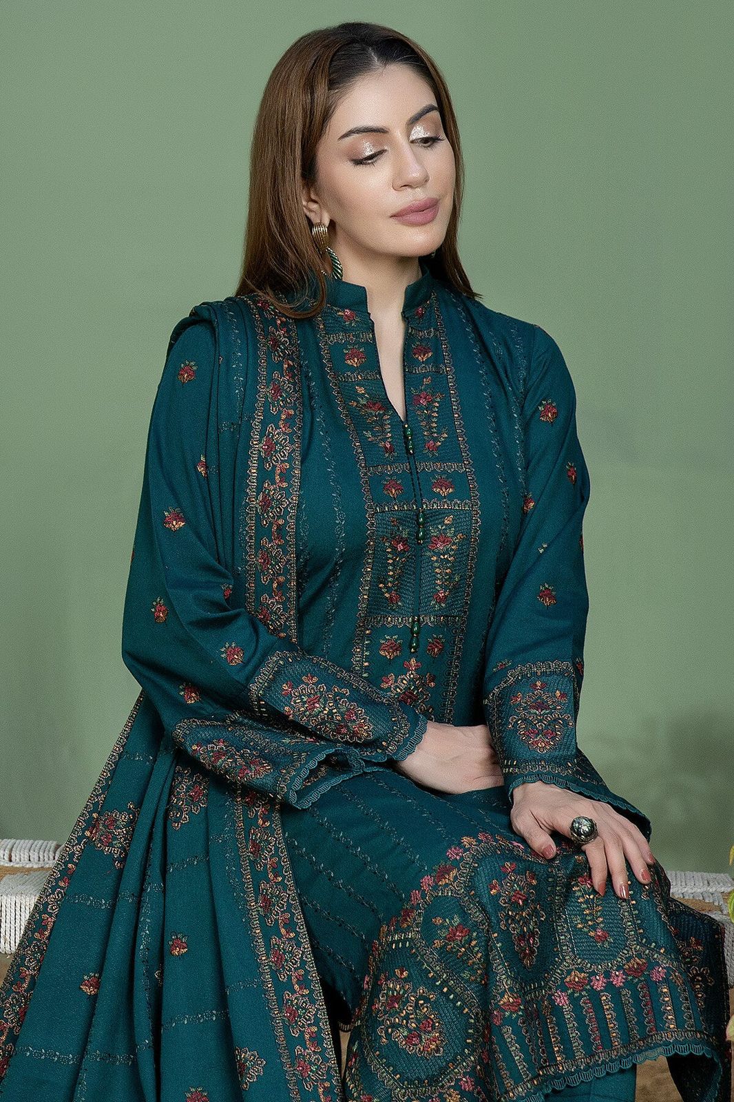 NOOR-E-FAJAR 3pc Summer Casual Collection Code:FF 