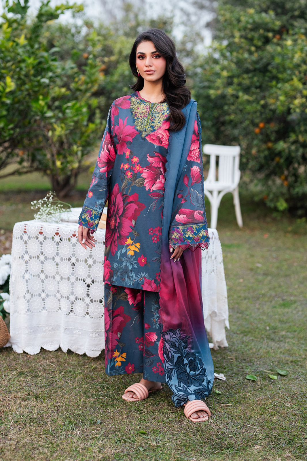 IZNIK 3pc Summer Eid Collection Code:PE001