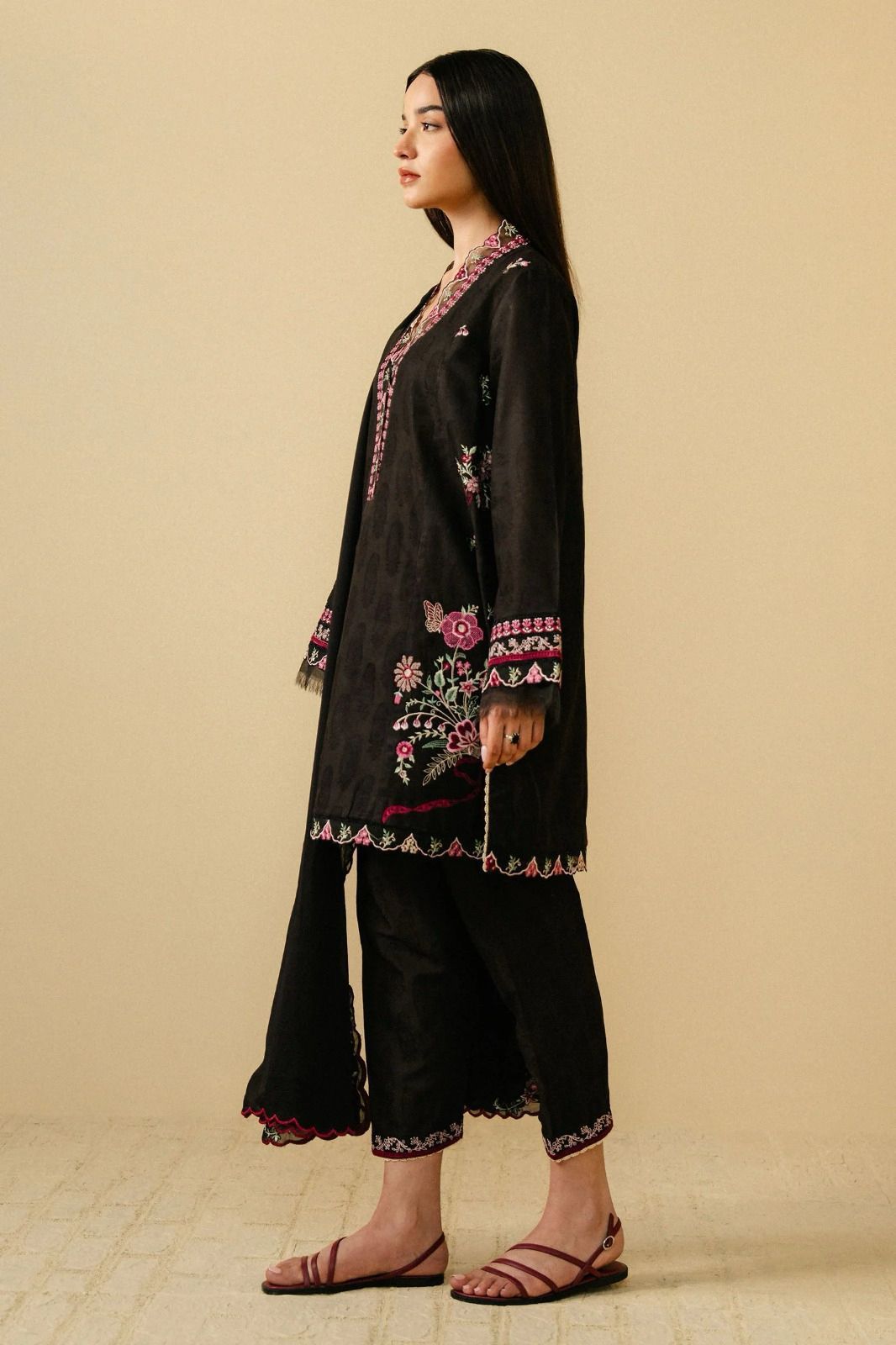 ZARA SHAHJHAN 3pc Summer Casual Collection Code: 7009