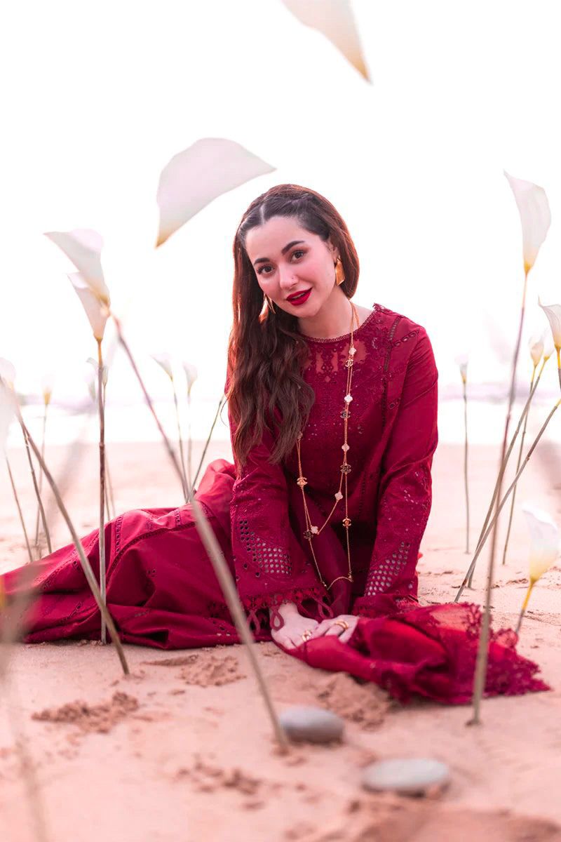 QALAMKAR 3pc Summer Casual Collection Code: