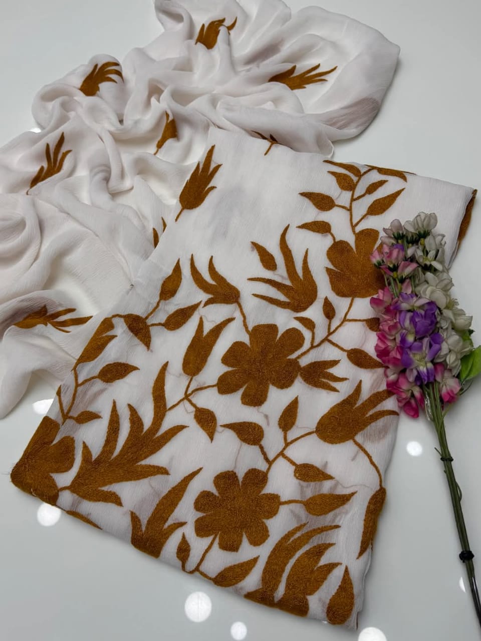 Traditonal R Patta Embroidery Work Suits
