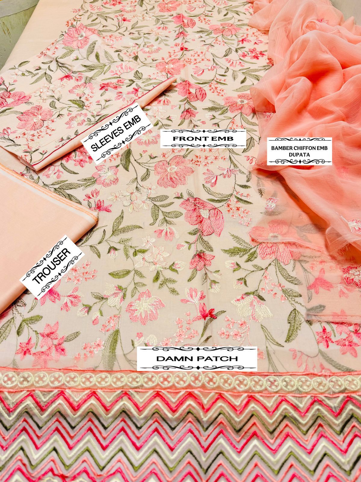 BAREEZE Hit Article 3Pc Fancy in Summer Collection