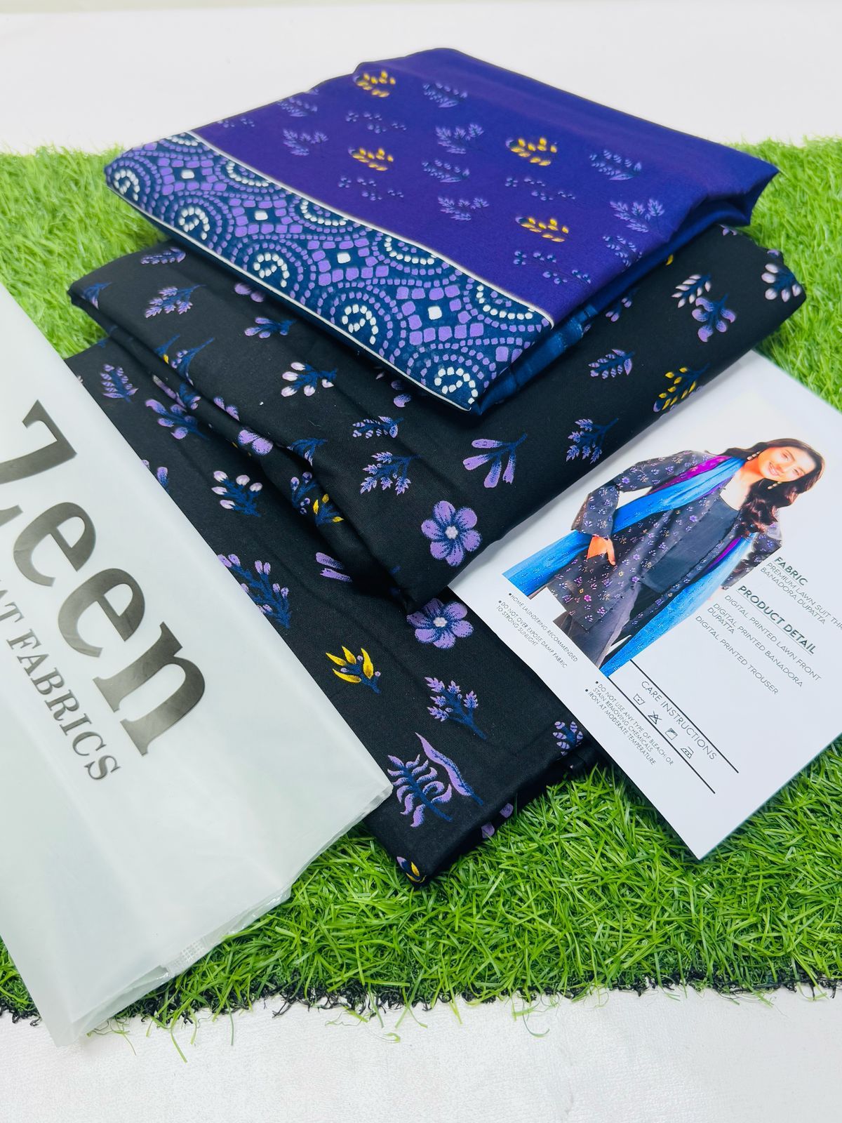 Zeen 3pc Summer Casual Collection lawn