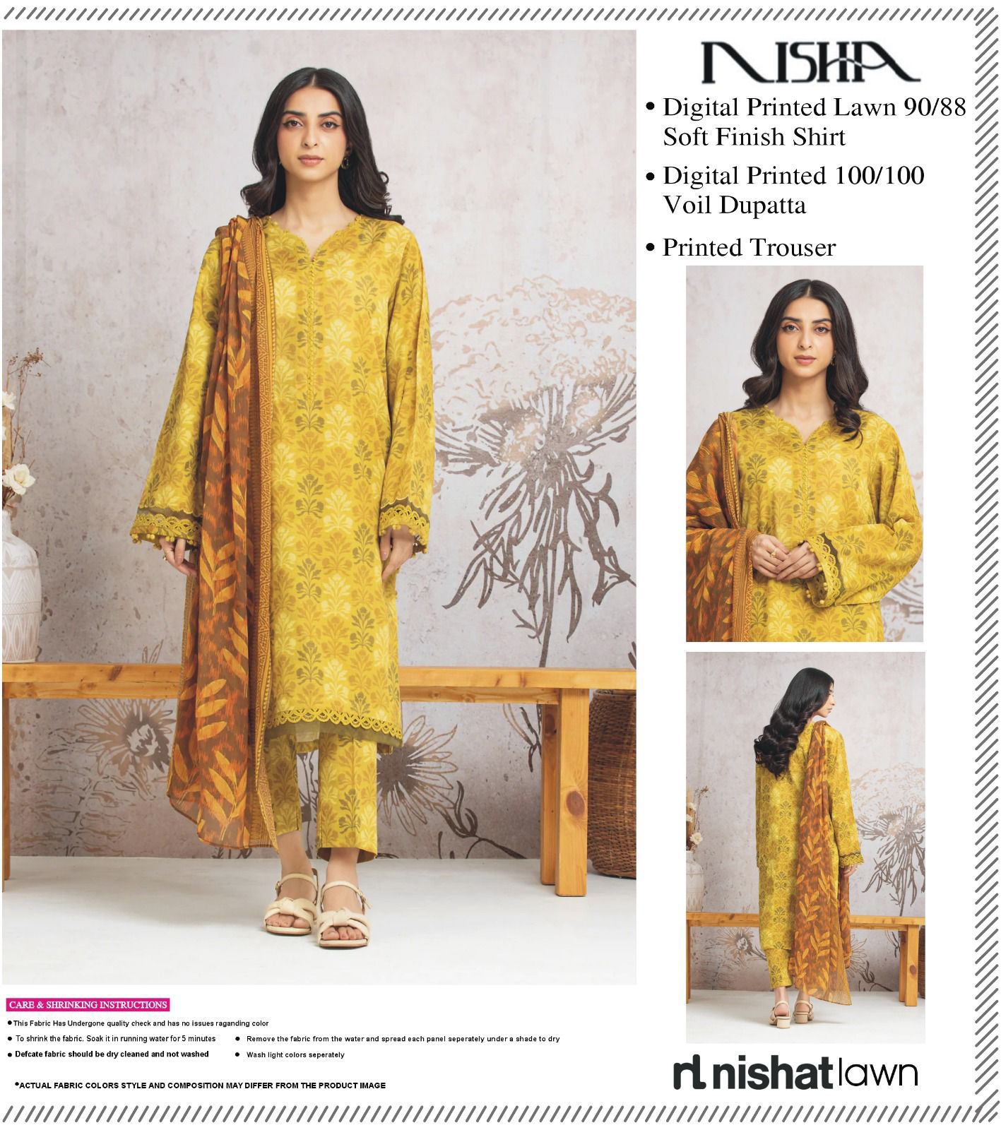 ASIM JOFA 3pc Summer Casual Collection&nbsp; Code: