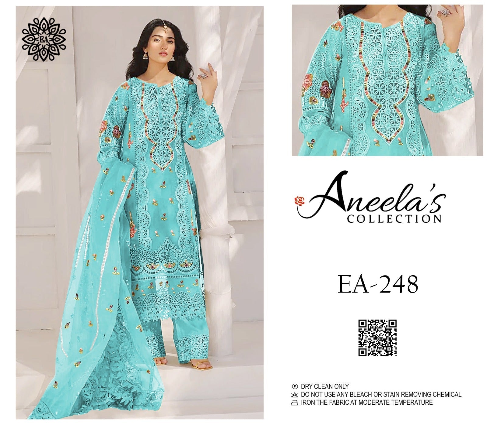 Aneela's* 3pc Summer Casual Collection Code: