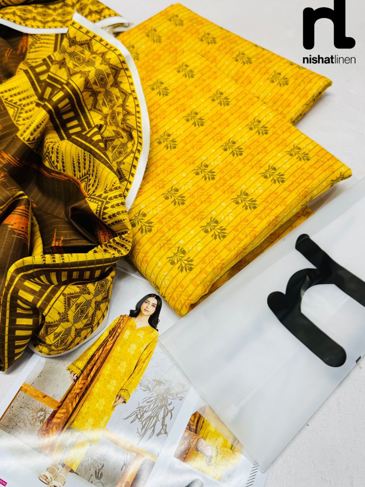 NISHA BY NISHAT 3pc Summer Eid Collection&nbsp; Code:PE001