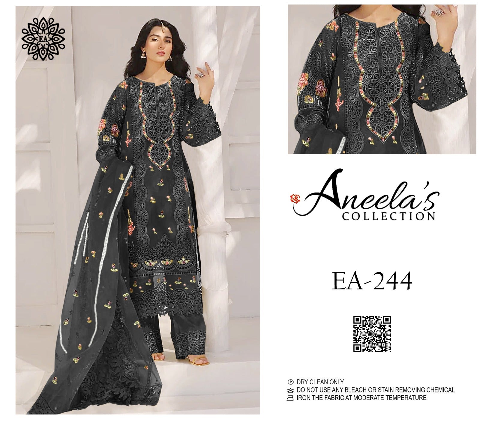 Aneela's* 3pc Summer Casual Collection Code: