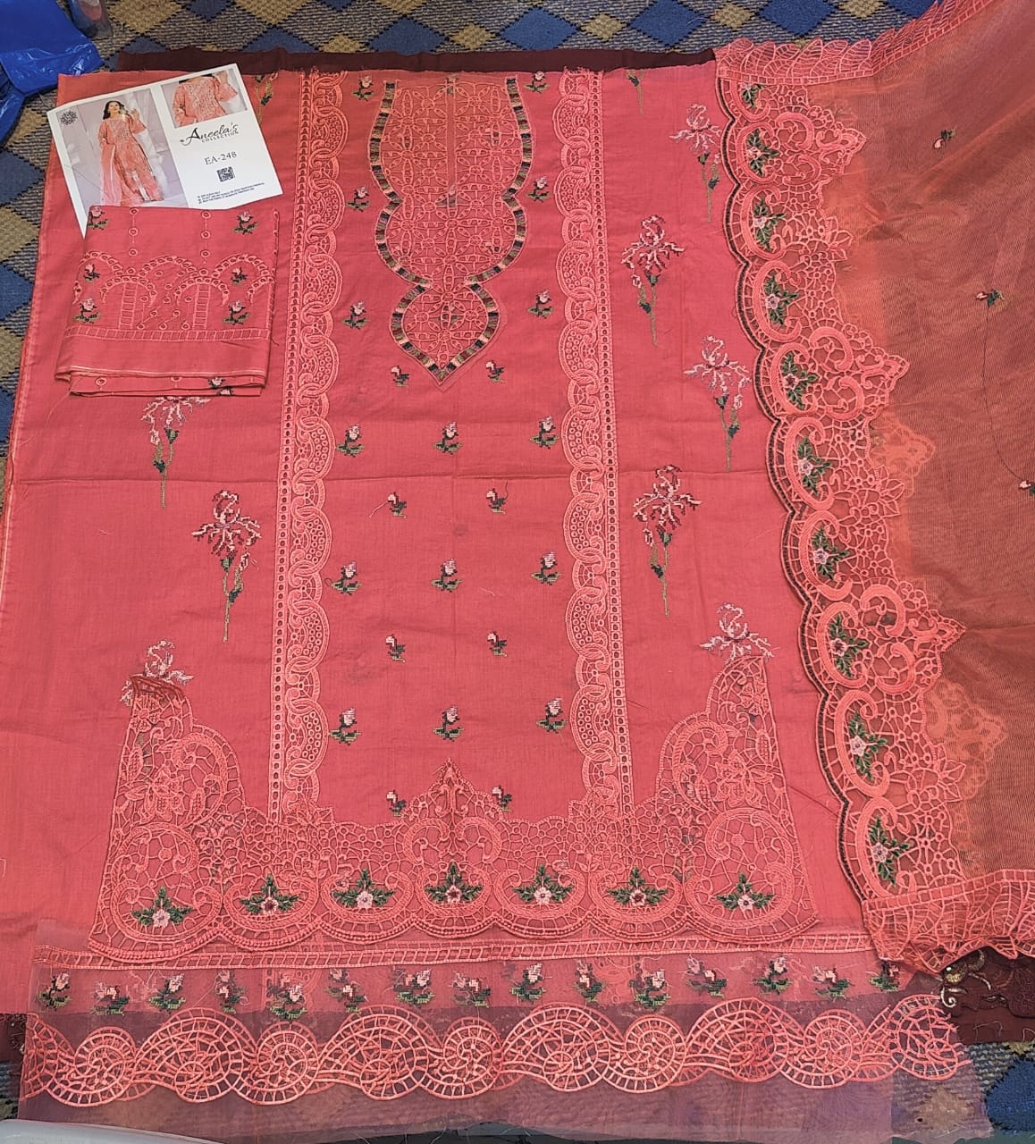 Aneela's* 3pc Summer Casual Collection Code: