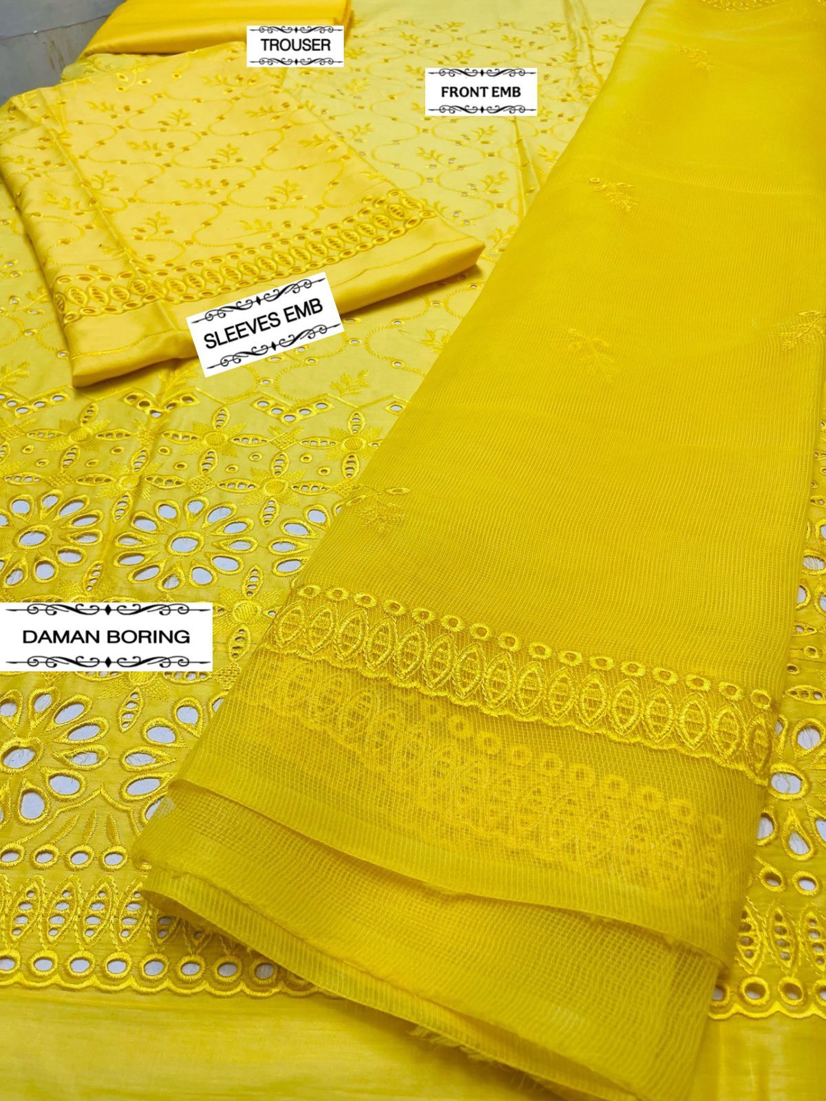 CROSS STITCH 3pc Summer Casual Collection code:7093