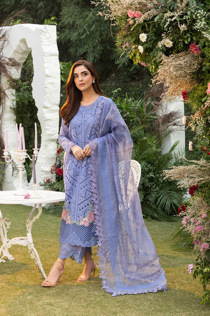 Sobia nazir Luxury Lawn 2025 Hit Code 15A Levender