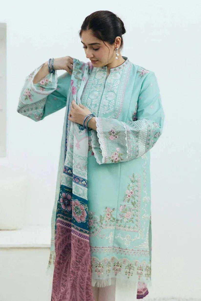 COCO BY ZARA Shahjahan 3pc Summer Casual Collection  Code:1016az