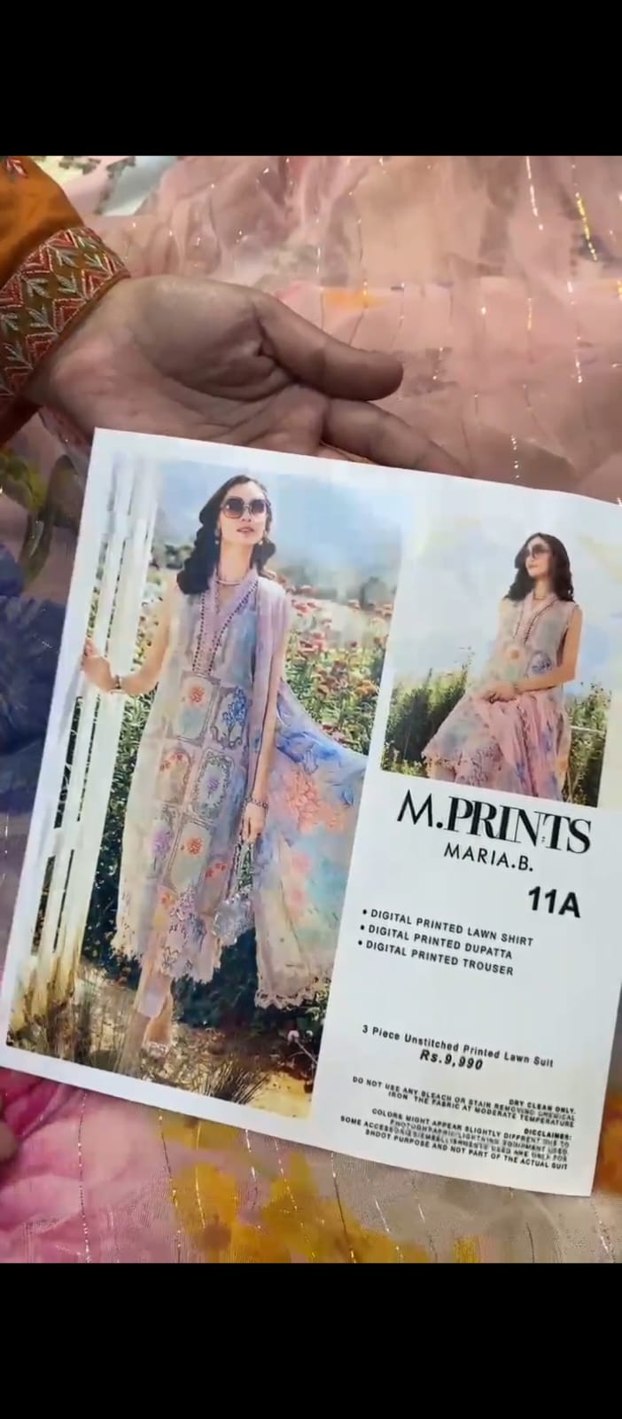 M.prints Maria B 11A Hit code
