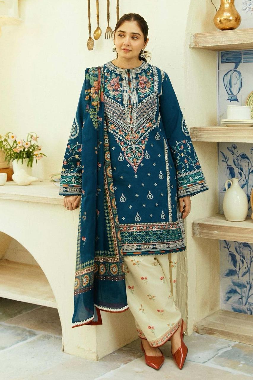 COCO BY ZARA Shahjahan 3pc Summer Casual Collection  Code:1016az