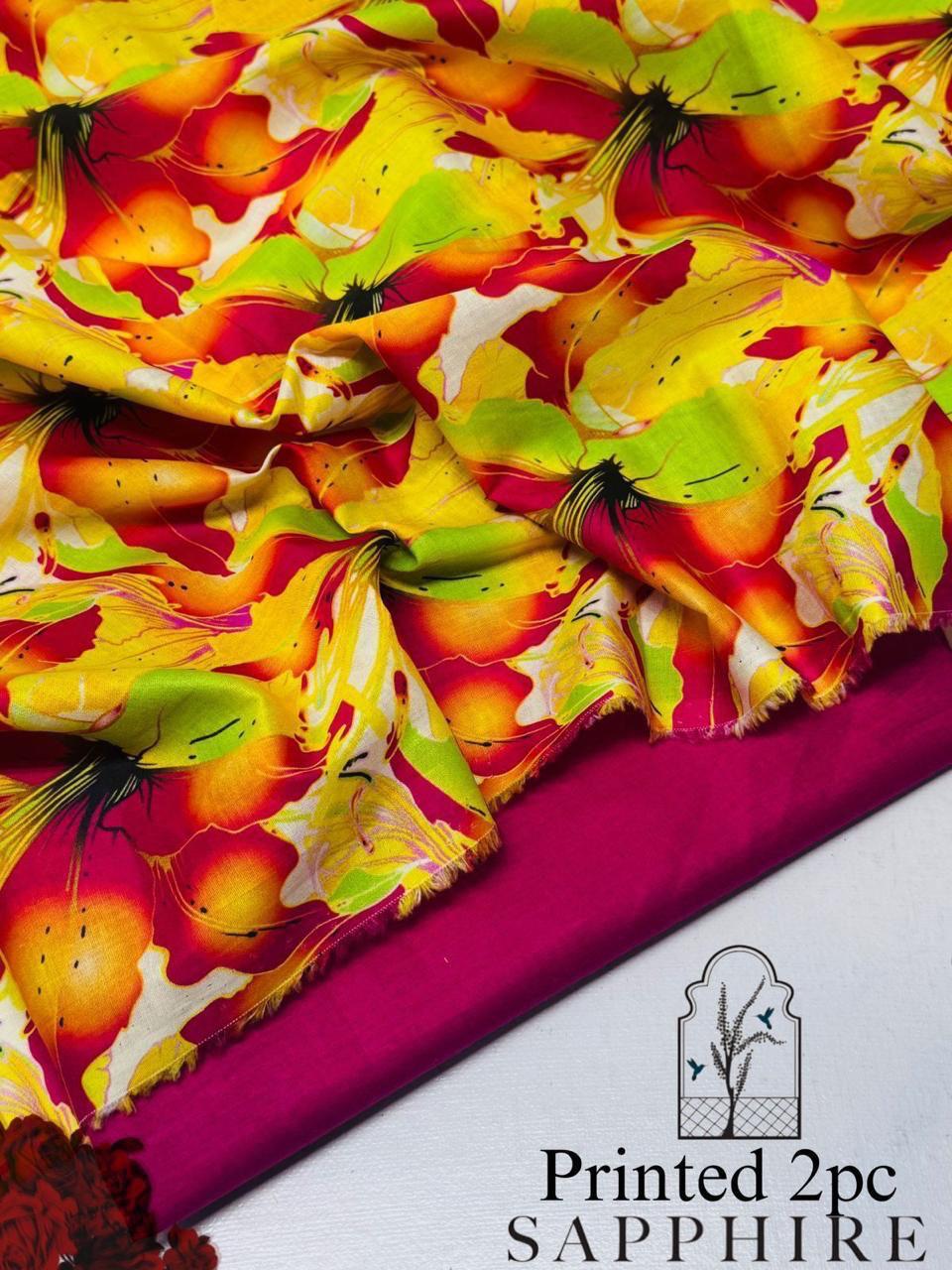 BONANZA Hit Article 2Pc Printed in Summer Collection