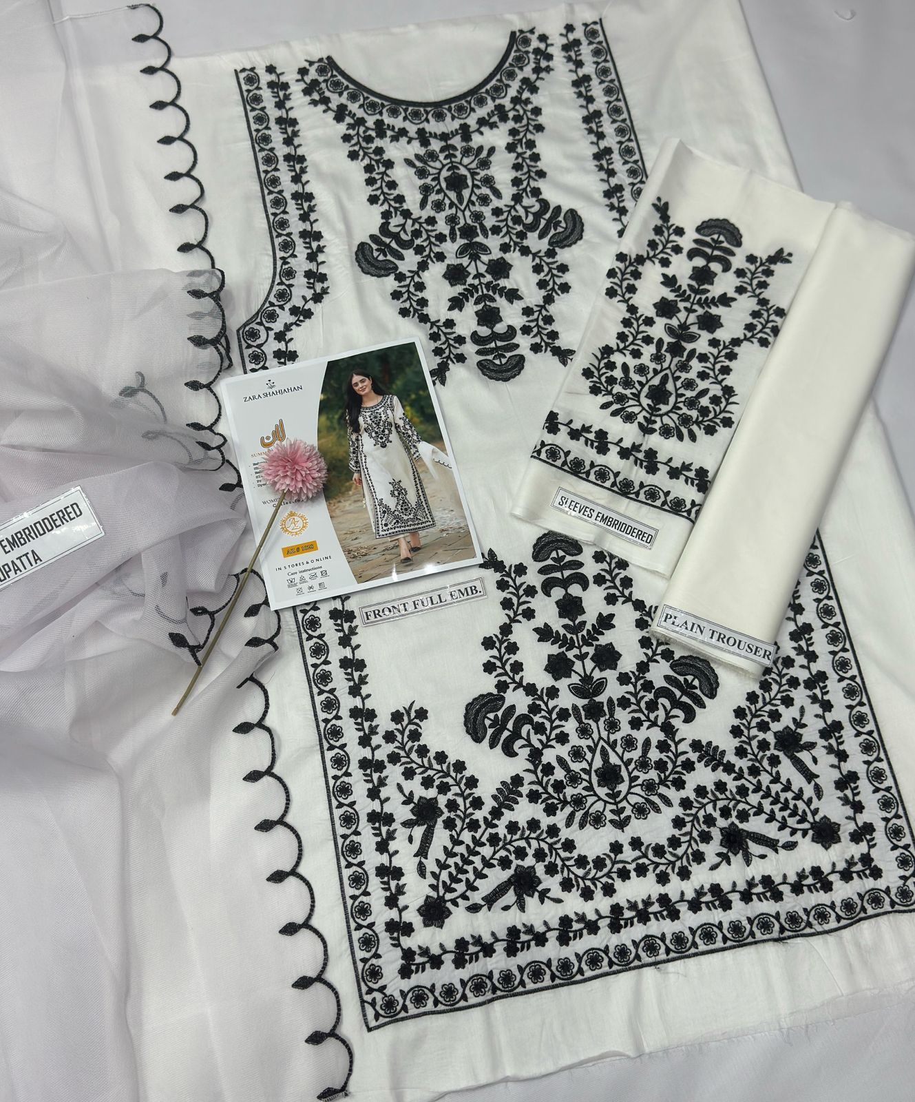 ZARA SHAHJAHAN Hit Article 3Pc Fancy in Summer Collection
