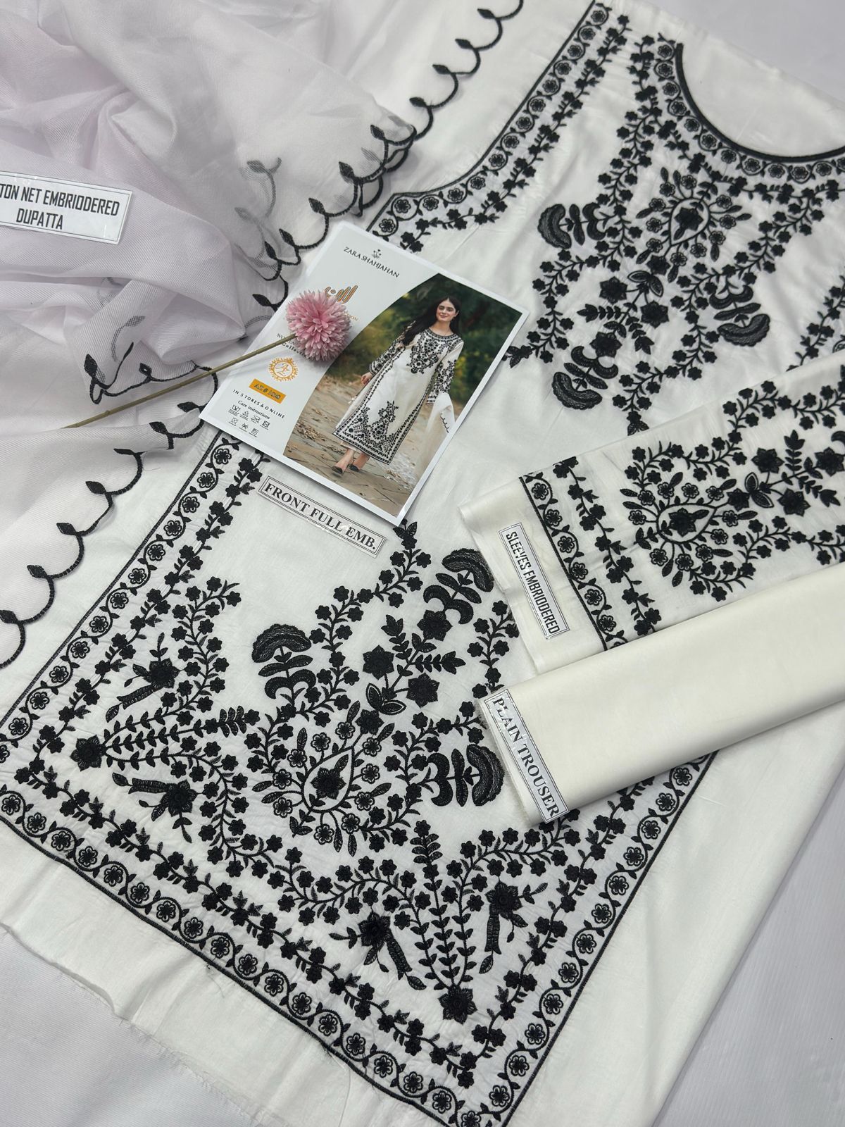 ZARA SHAHJAHAN Hit Article 3Pc Fancy in Summer Collection