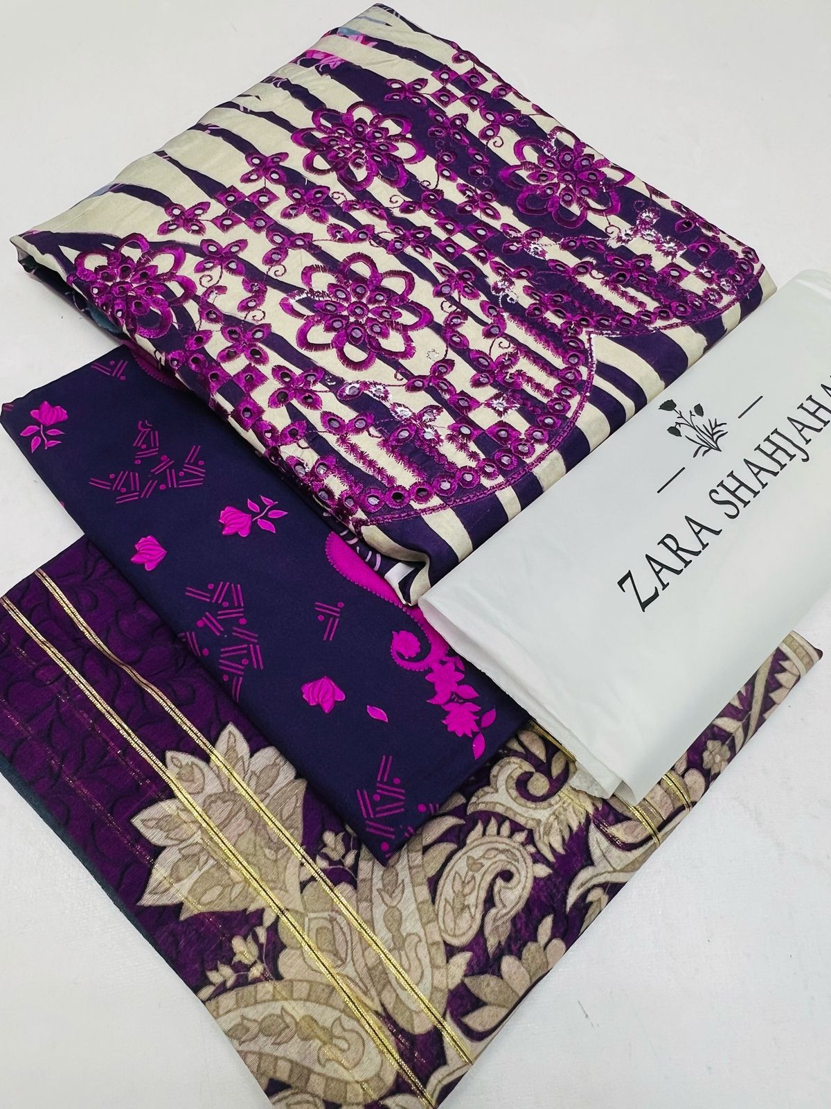 ZARA SHAHJAHAN  Hit Article 3Pc in Summer Collection