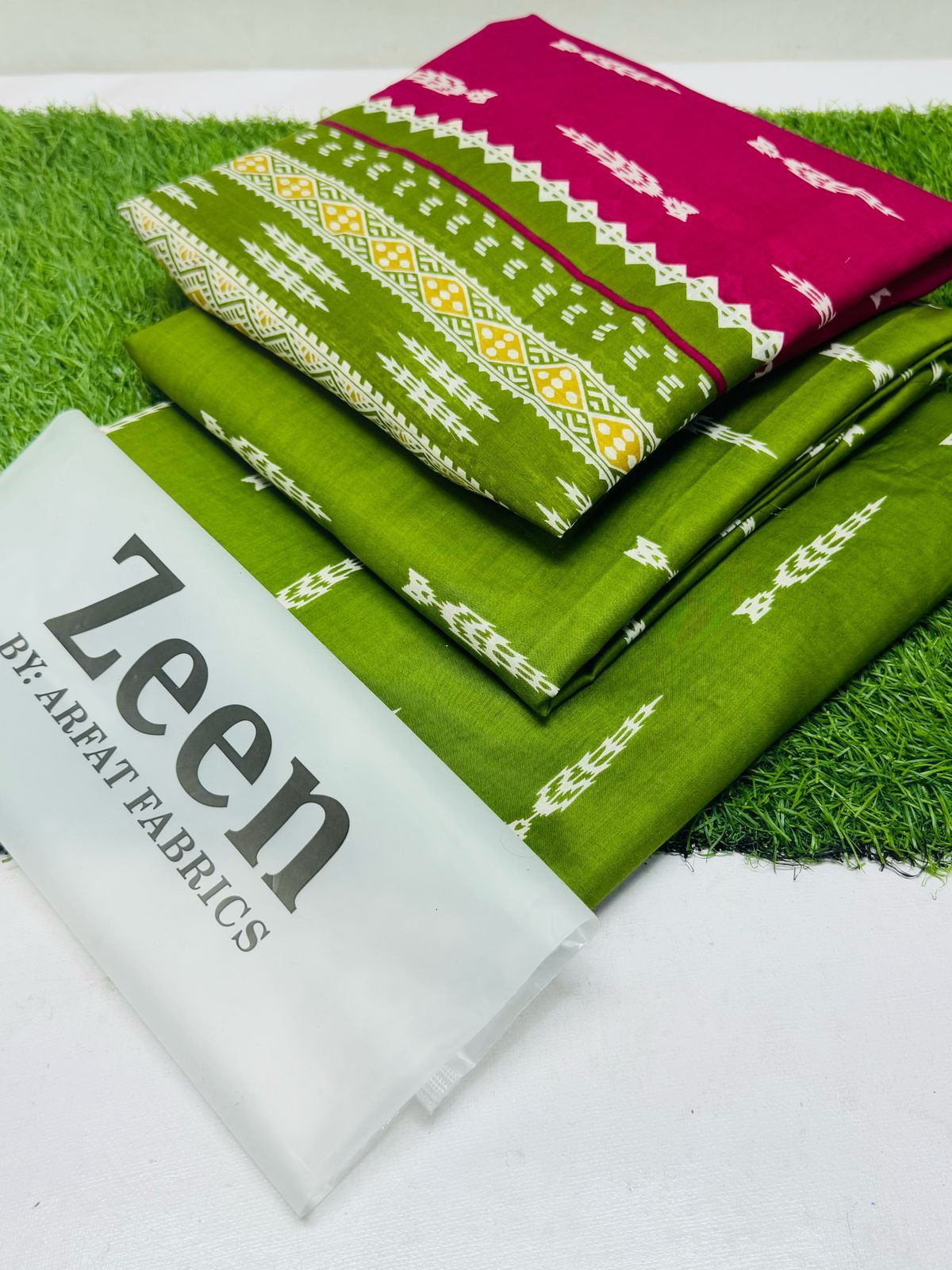 Zeen 3pc Summer Casual Collection lawn